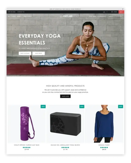 turbo shopify theme portland